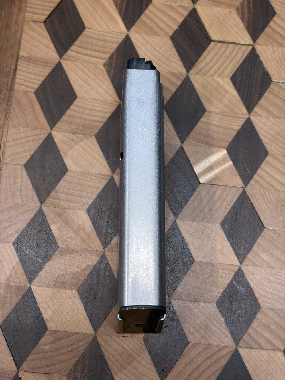 STAINLESS! vintage S&W model 59 magazine “Lazy &” 15rd 9mm-img-3