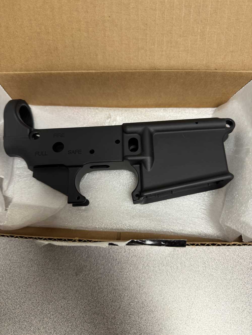 Black Rain Spec15, Receiver, Forged Lower, Black Anodized-img-1