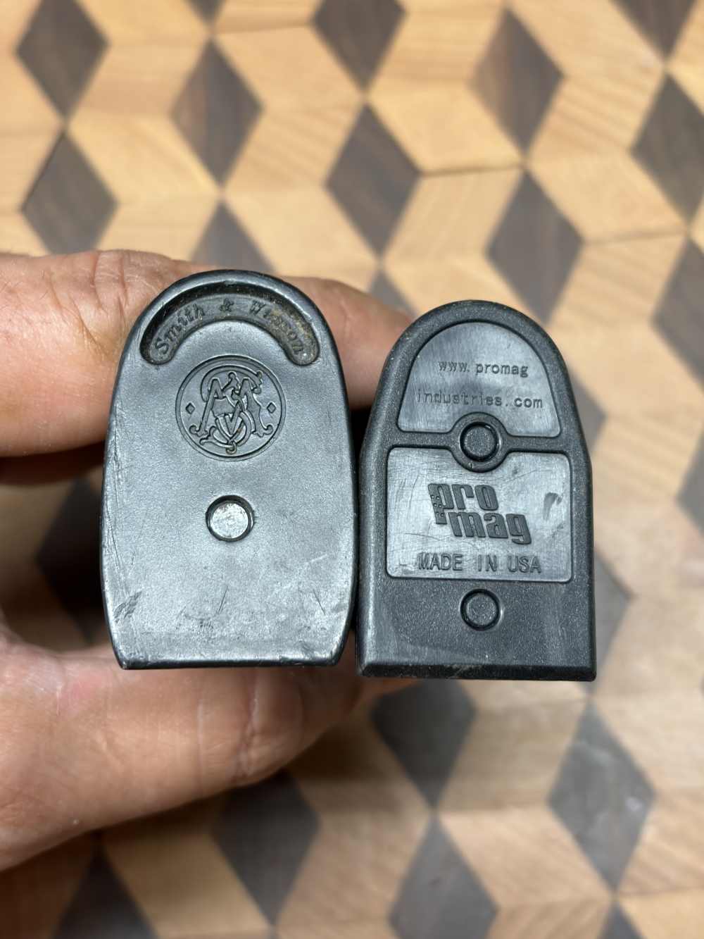 2-pack! S&W M&P full size magazine 15rd 40s&w / 357sig factory OEM & Promag-img-4