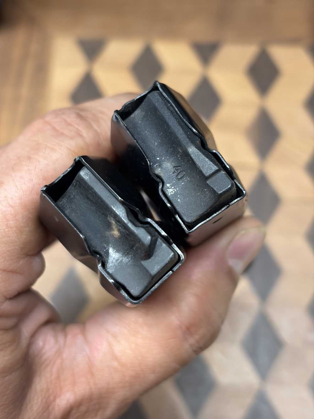 2-pack! S&W M&P full size magazine 15rd 40s&w / 357sig factory OEM & Promag-img-5