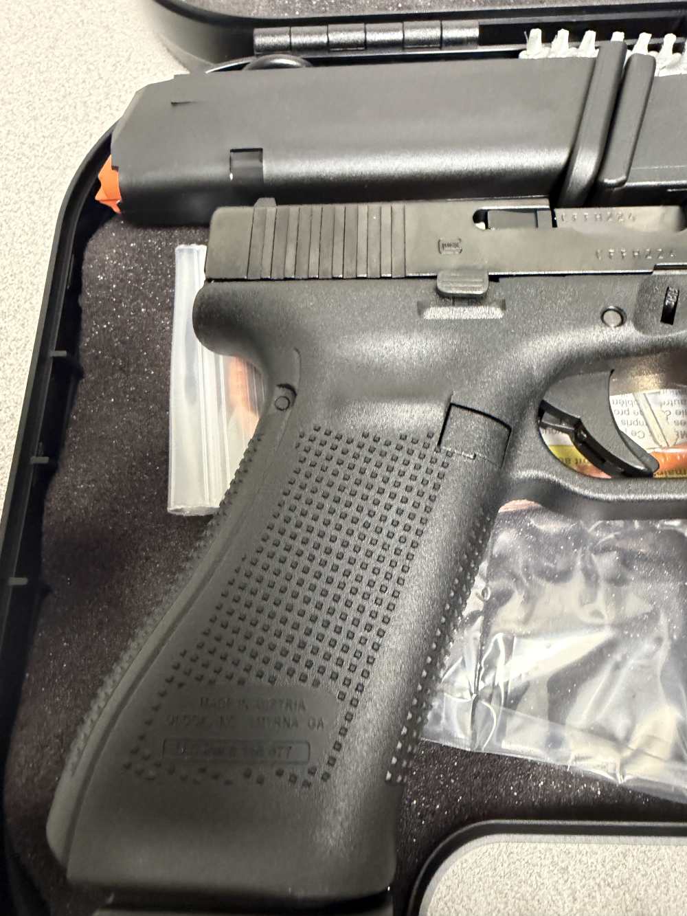 Glock 45 Gen5, 9mm, 4.02”, Black, Gas Nitride Finish, 17 Rds-img-1