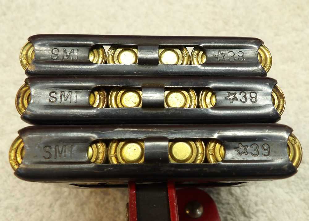 Italian WW2 7.35X51MM CARCANO 1939 FMJ 18 rds on 3 CLIPs  -img-3