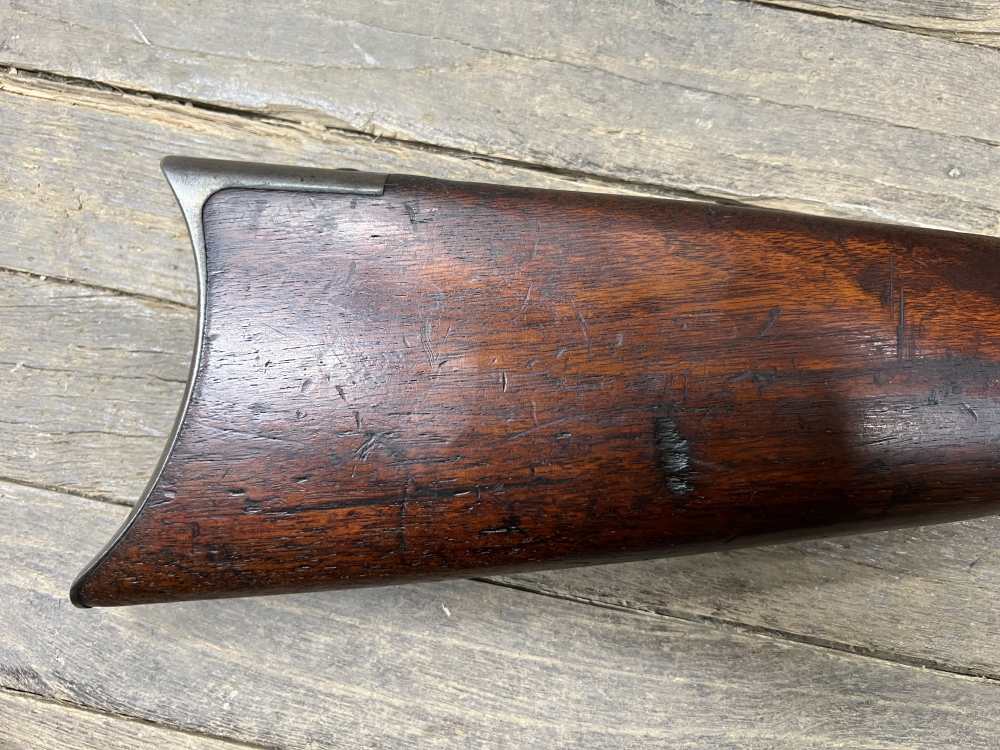 Winchester 1886 rifle 40-82 WCF Antique 1892 w letter 26” octagon lever -img-1