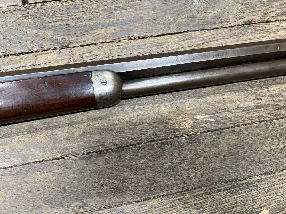 Winchester 1886 rifle 40-82 WCF Antique 1892 w letter 26” octagon lever -img-6