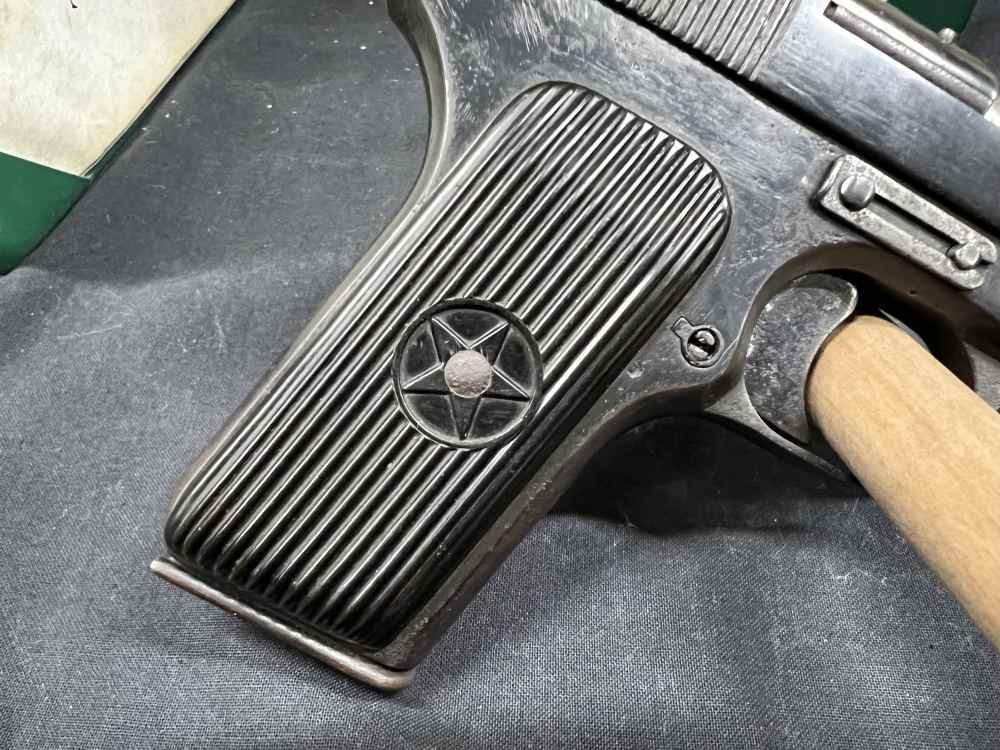 Chinese type 54 Tokarev pistol Vietnam Bring back named w holster-img-1