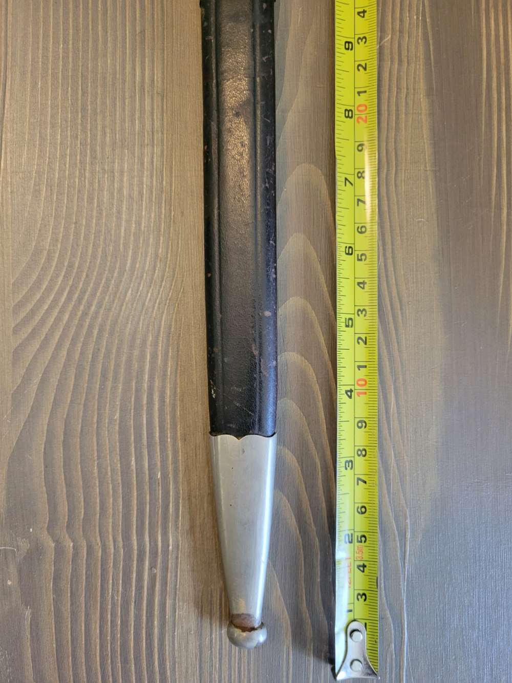 World War II German Stag Handle Eagle Head Bayonet w/SS Oval Carl Eickhorn-img-6