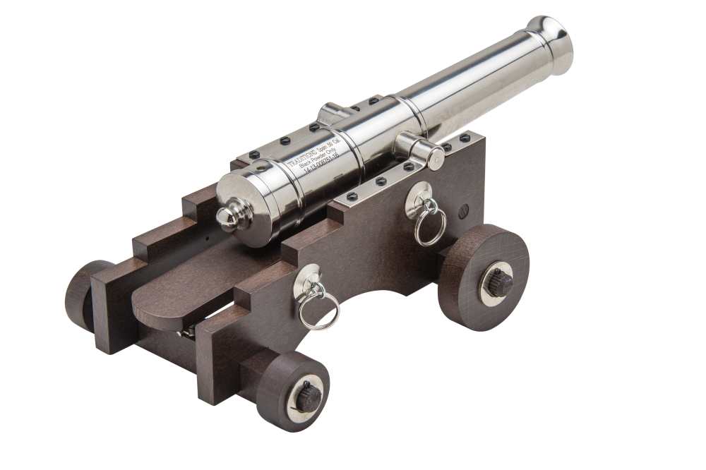 TRADITIONS MINI OLD IRONSIDES CANNON 9" DESKTOP CANNON 50 CAL -img-0