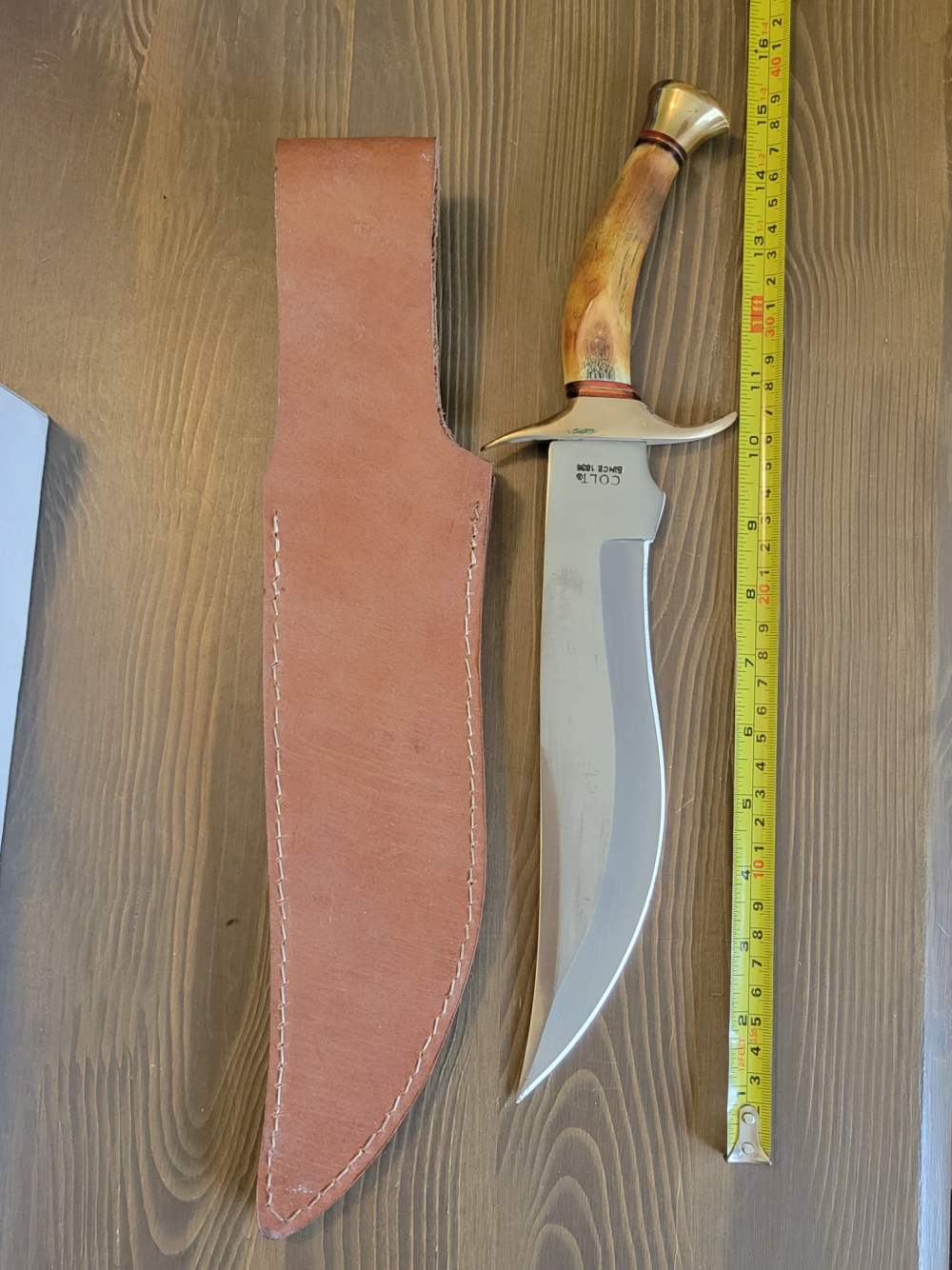 Colt Stag Handle Model CT812 with Original Box-img-9