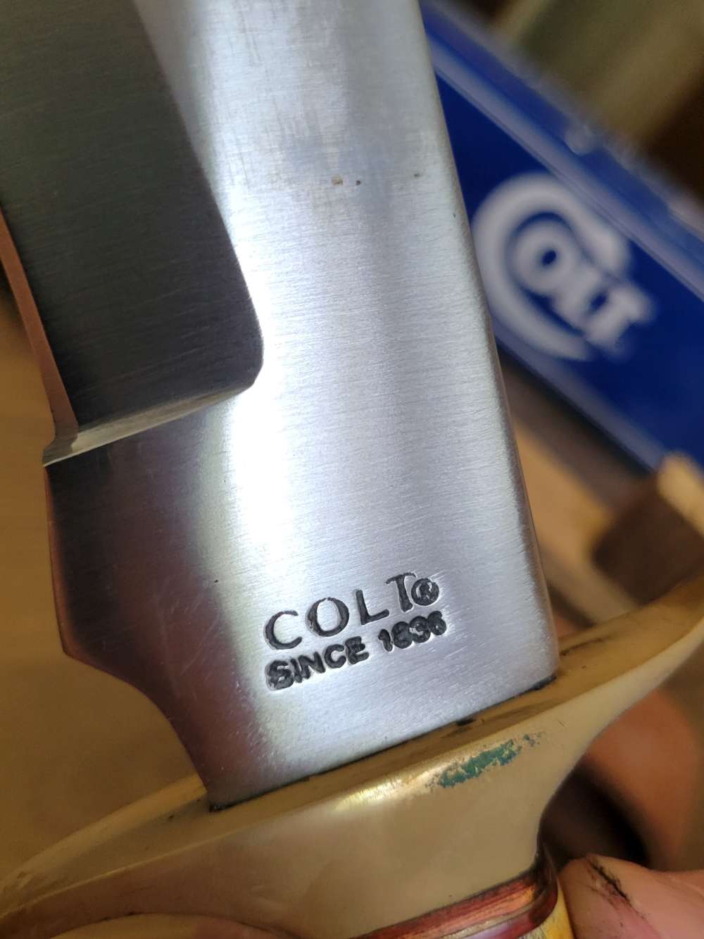 Colt Stag Handle Model CT812 with Original Box-img-4