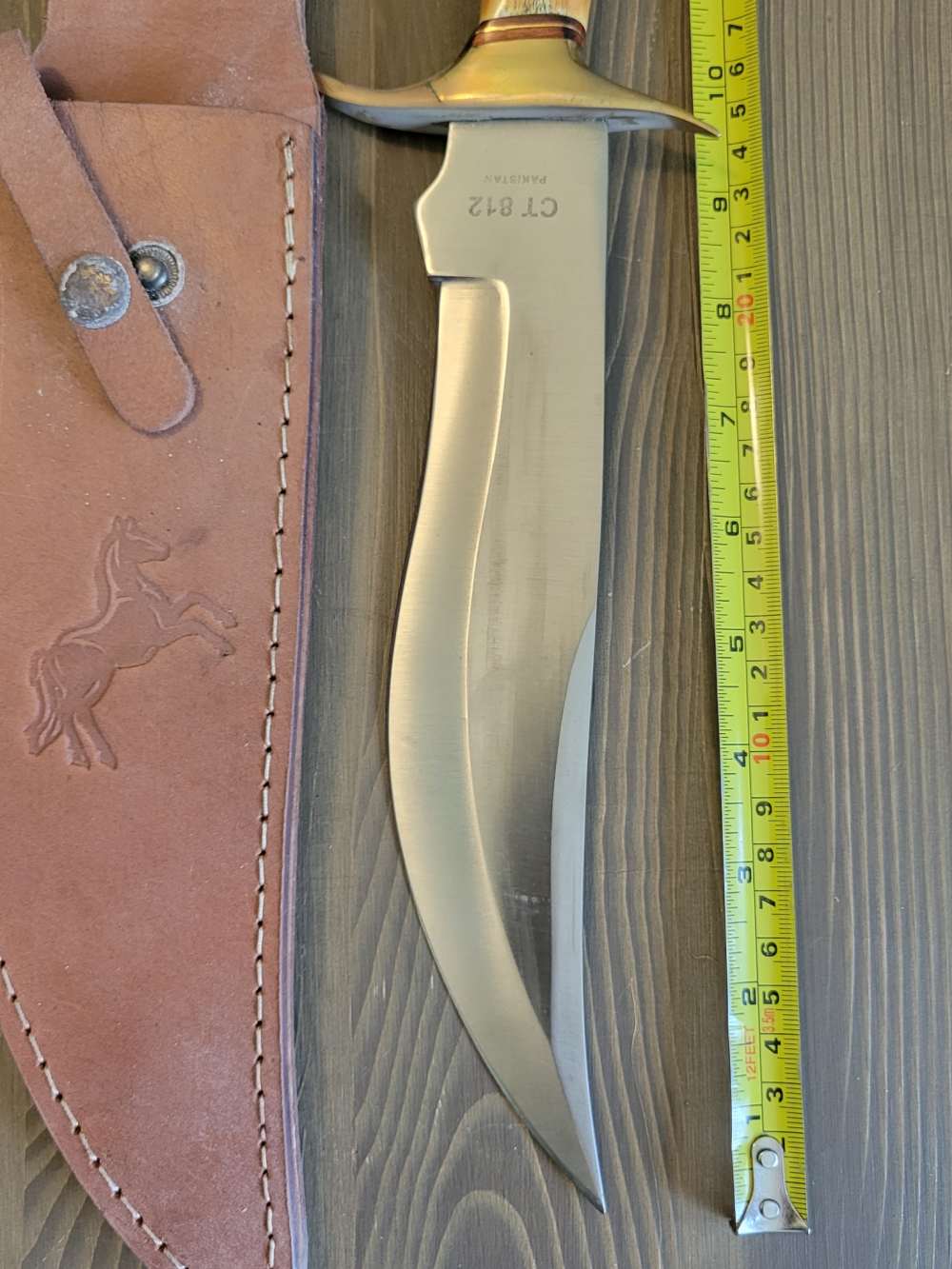Colt Stag Handle Model CT812 with Original Box-img-8
