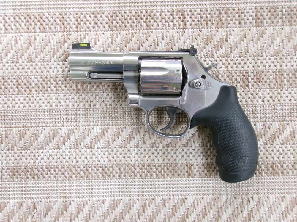 S&W Smith & Wesson 686 Plus .357 Mag 3" 7 Shot SS Revolver 99% $1START-img-6
