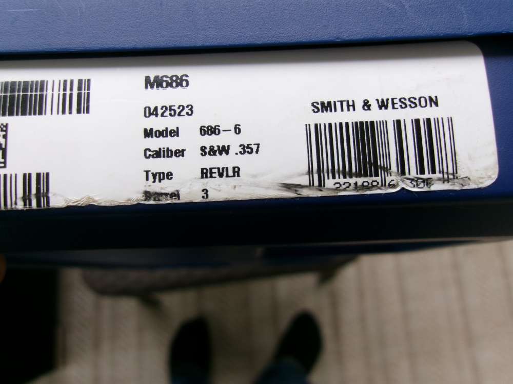 S&W Smith & Wesson 686 Plus .357 Mag 3" 7 Shot SS Revolver 99% $1START-img-25