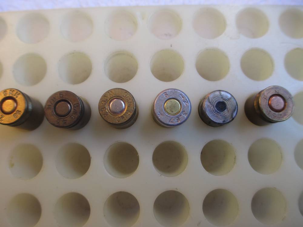 9mm LUGER - COLLECTOR'S LOT of 6 - ALL FROM DIFFERENT COUNTRIES -img-1