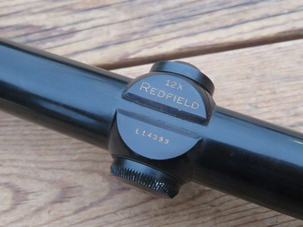 Redfield 12x target rifle scope AO target turret -img-2