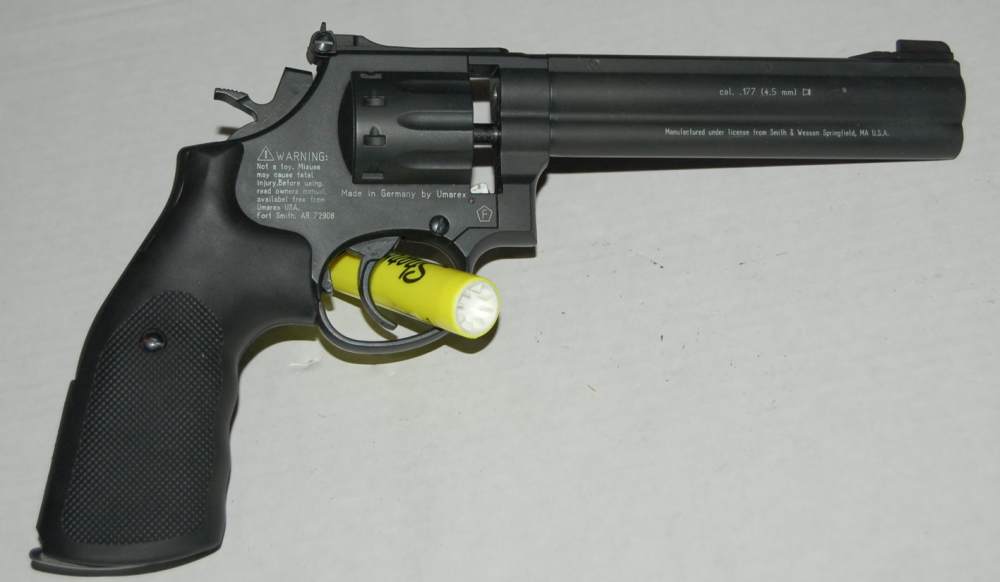 Smith & Wesson / Umarex Model 586 Air Gun Revolver .177 Caliber Box S&W-img-3