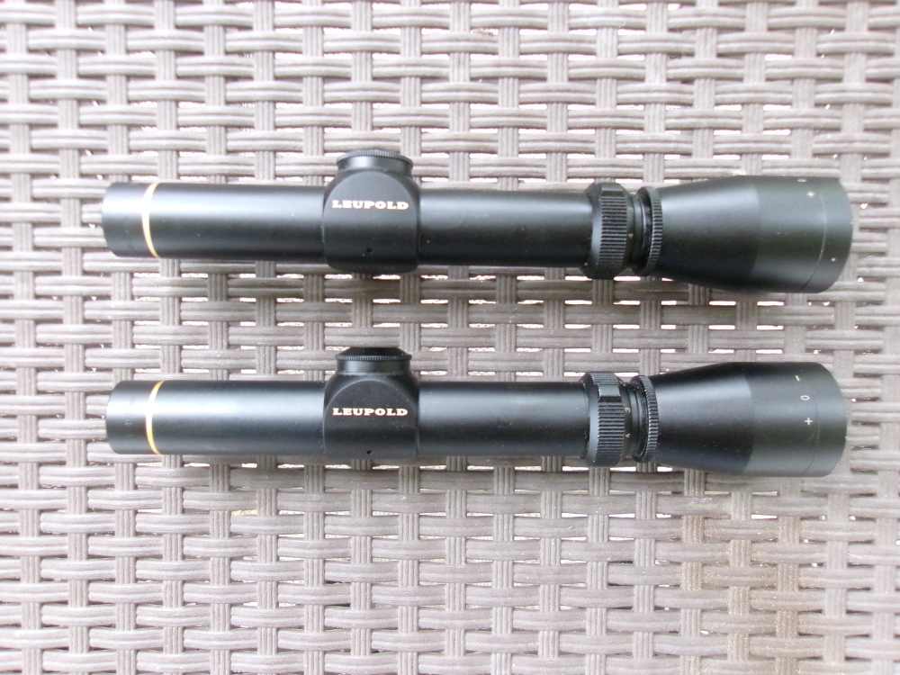 2 Leupold VX-II 1x4 Power Compact Rifles Scopes Winner Gets Both $1START -img-9