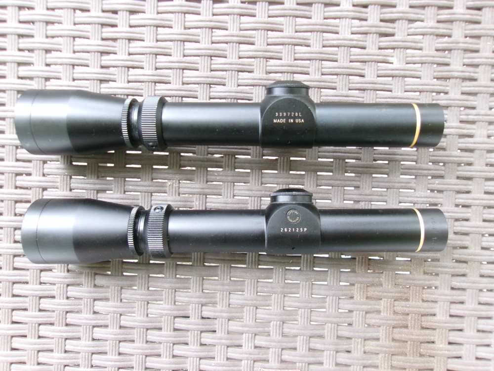 2 Leupold VX-II 1x4 Power Compact Rifles Scopes Winner Gets Both $1START -img-8