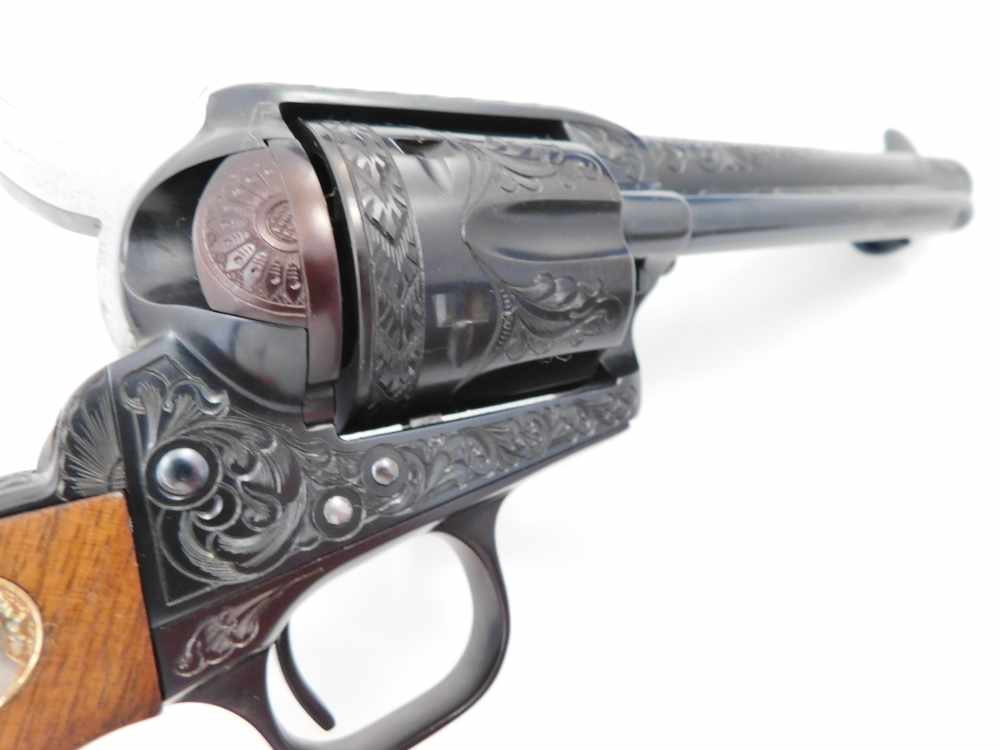 1992 Colt SAA 45LC Ken Burklow Engraved NIB-img-14
