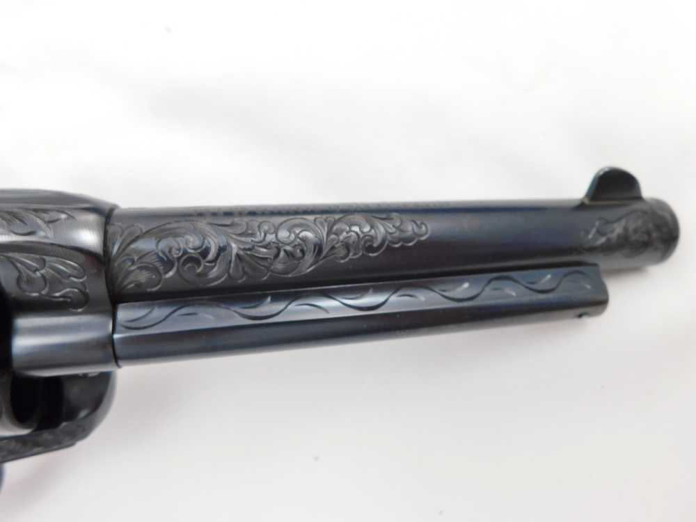 1992 Colt SAA 45LC Ken Burklow Engraved NIB-img-15