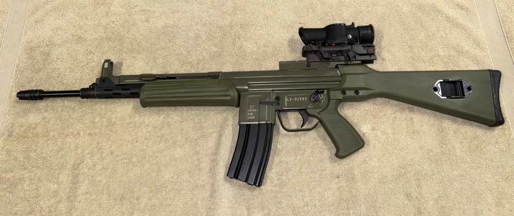 MarColMar CETME LV/S 5.56 Spanish Marine Spec Ops Avimo SUSAT NIB 1of150-img-1