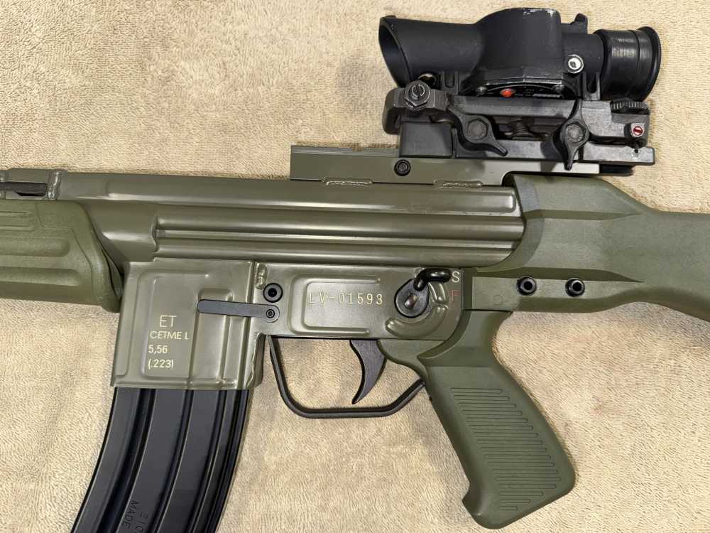 MarColMar CETME LV/S 5.56 Spanish Marine Spec Ops Avimo SUSAT NIB 1of150-img-3