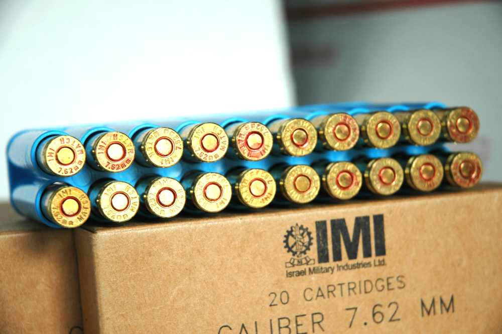 IMI 7.62x51 NATO .308 175 Gr HPBT SMK OTM Razorcore Match Ammo 100 Rds M1A-img-2