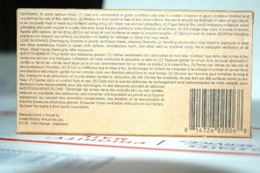 IMI 7.62x51 NATO .308 175 Gr HPBT SMK OTM Razorcore Match Ammo 100 Rds M1A-img-5