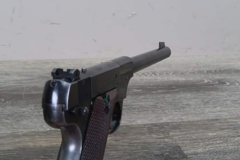 High Standard Model A Semi Auto Pistol .22 LR 6-3/4" 1940-img-9
