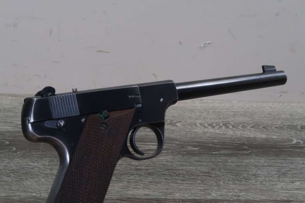 High Standard Model A Semi Auto Pistol .22 LR 6-3/4" 1940-img-4