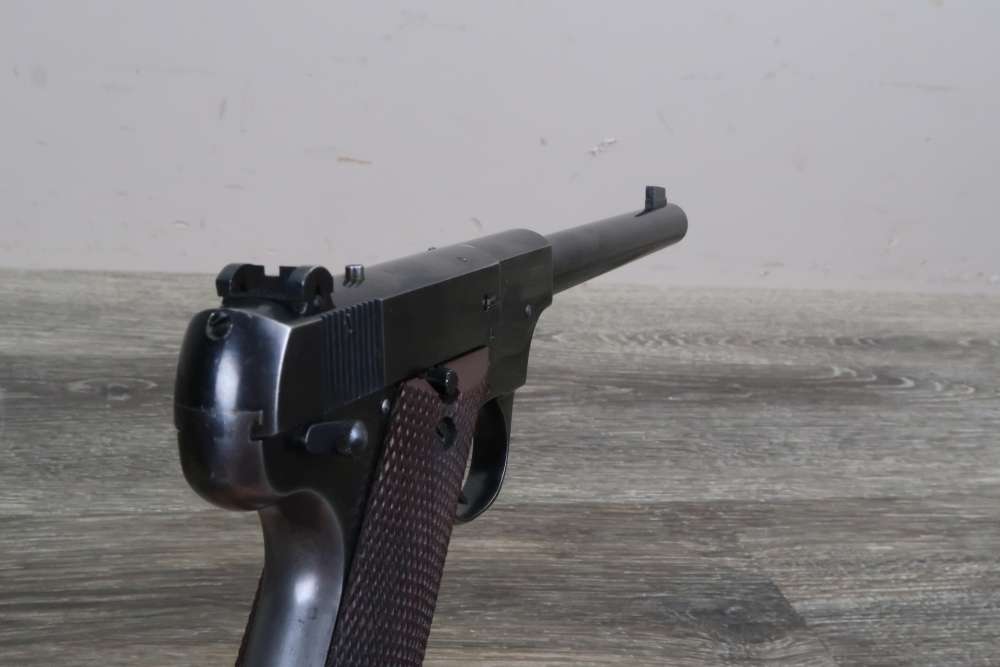 High Standard Model A Semi Auto Pistol .22 LR 6-3/4" 1940-img-14