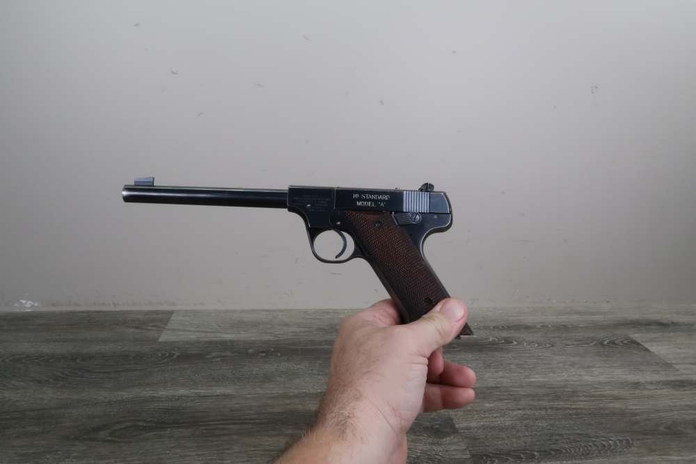 High Standard Model A Semi Auto Pistol .22 LR 6-3/4" 1940-img-19