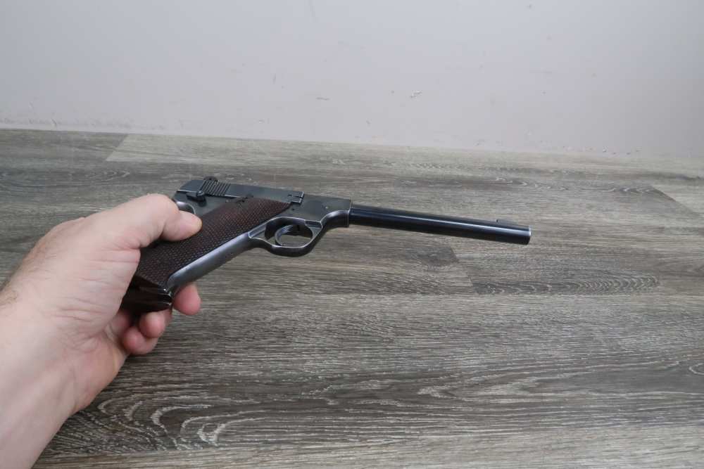High Standard Model A Semi Auto Pistol .22 LR 6-3/4" 1940-img-17