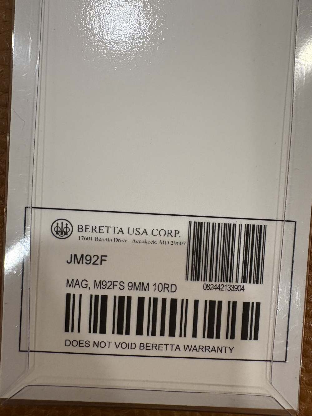 2 pack of Beretta 92F 10 round magazines -img-3
