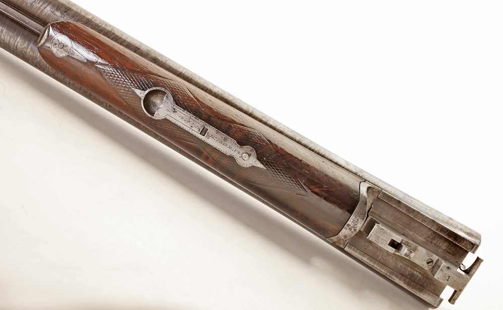 ANTIQUE PARKER PH GRADE SxS 12GA TWIST STEEL 30" BARREL SHOTGUN. NO FFL.-img-4