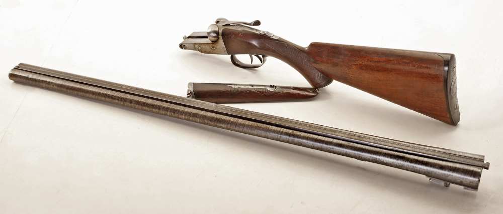 ANTIQUE PARKER PH GRADE SxS 12GA TWIST STEEL 30" BARREL SHOTGUN. NO FFL.-img-2