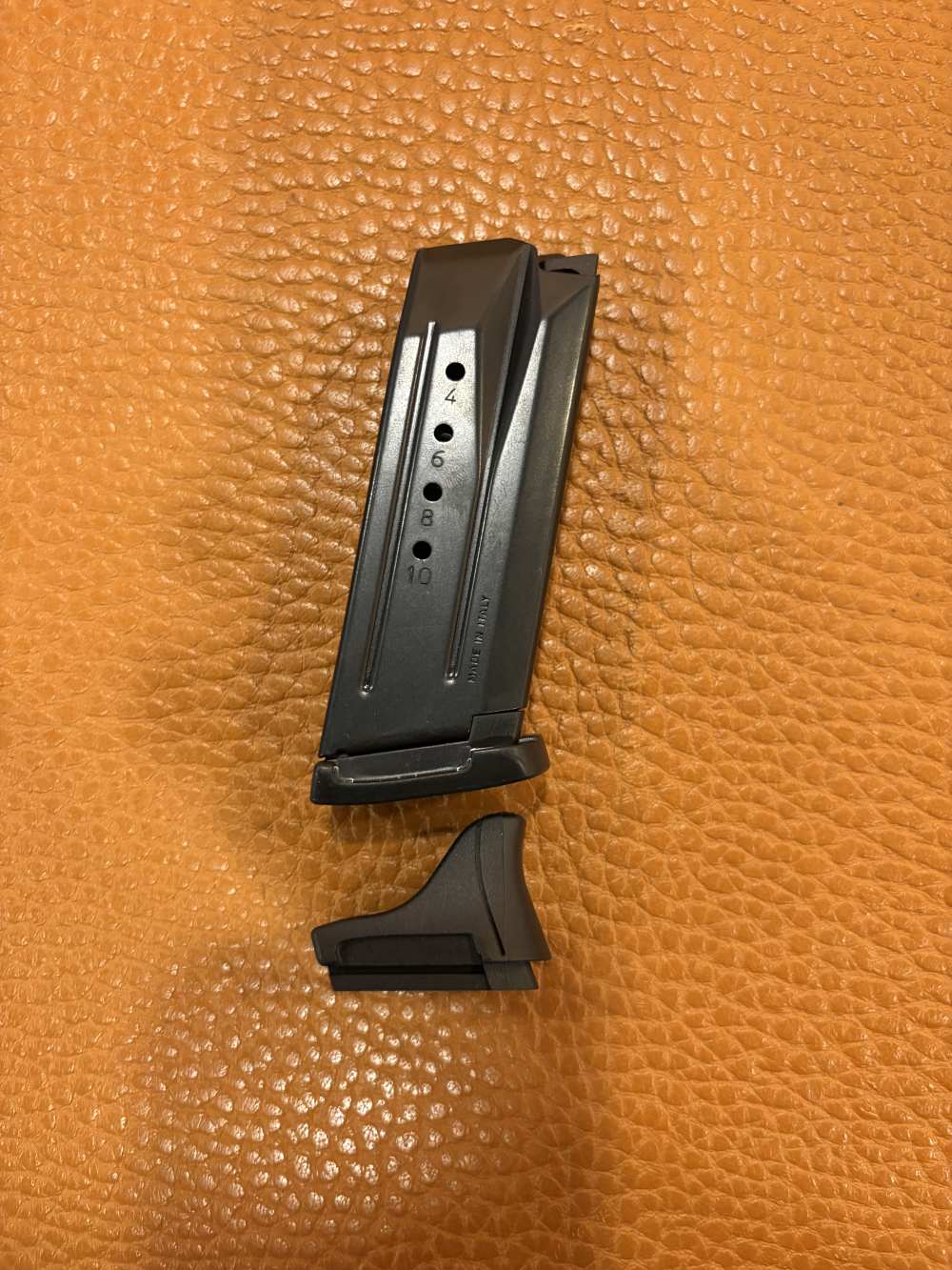 2 pack of Ruger SR9C 10 rd magazine w/extra base plate.-img-2
