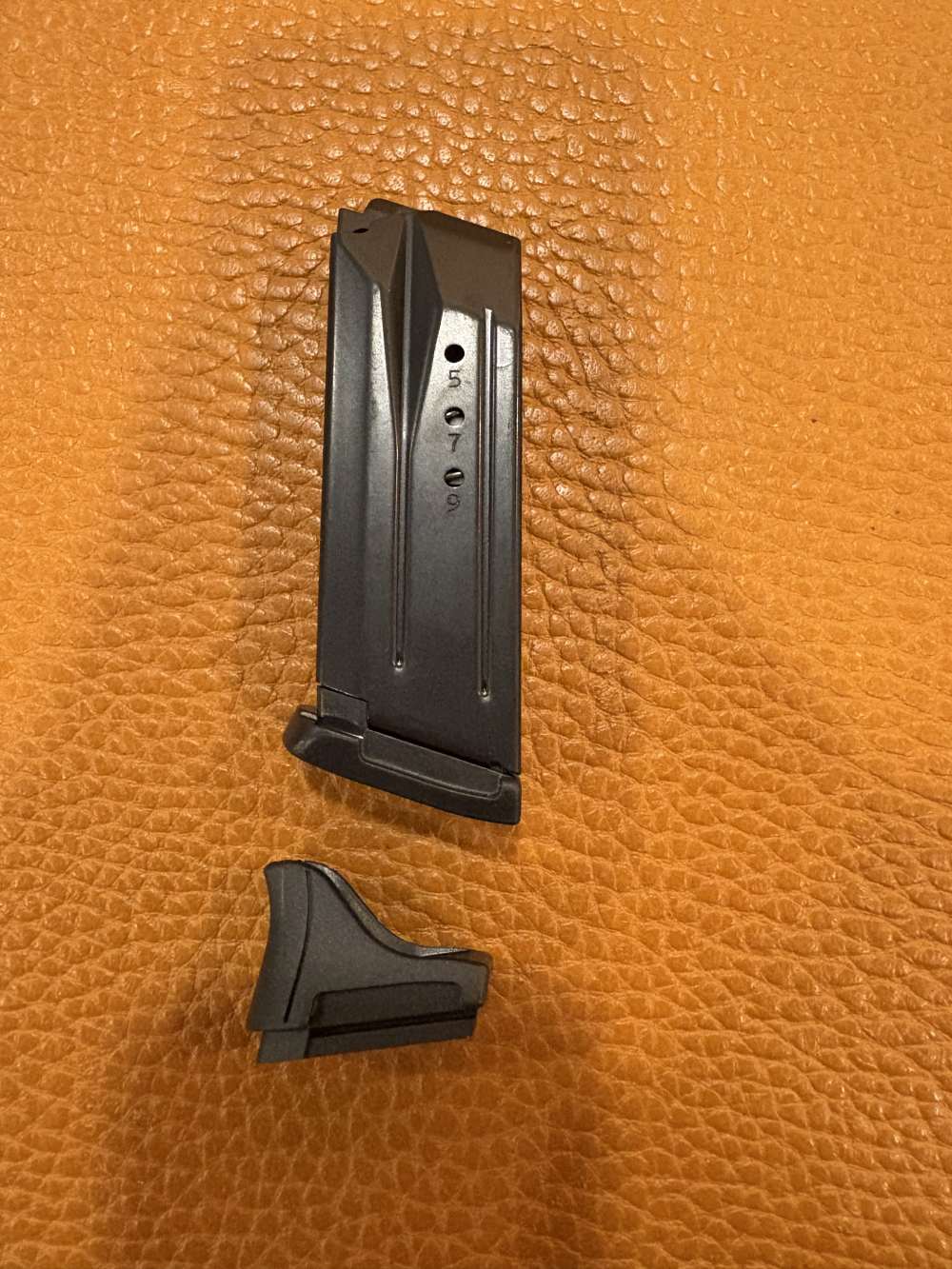 2 pack of Ruger SR9C 10 rd magazine w/extra base plate.-img-1