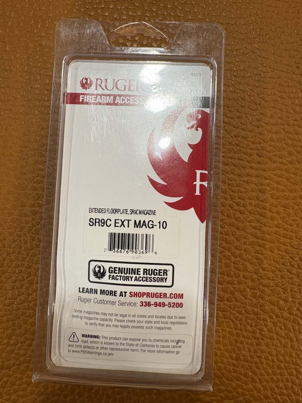 2 pack of Ruger SR9C 10 rd magazine w/extra base plate.-img-3
