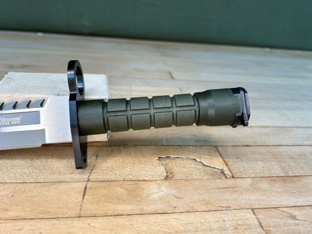 Smith & Wesson Special OPS USGI Bowie Fighting Knife SW3G W/ Sheath S&W -img-3