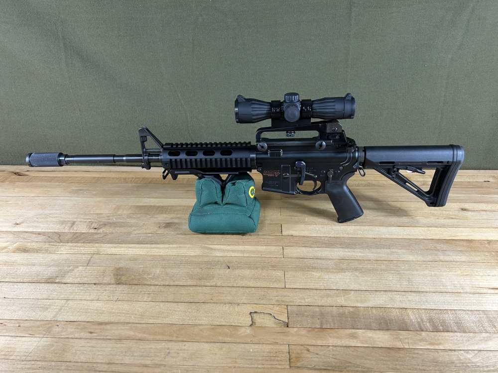 DPMS A-15 A15 Semi Auto AR-15 AR15 Rifle Retro A2 Carry Handle 5.56 .223 -img-0