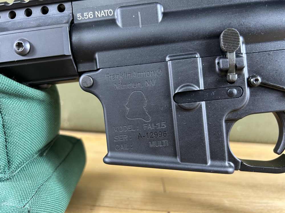 Franklin Armory FAI-15 FAI15 5.56 AR-15 AR15 W/ Binary Trigger System 16" -img-7