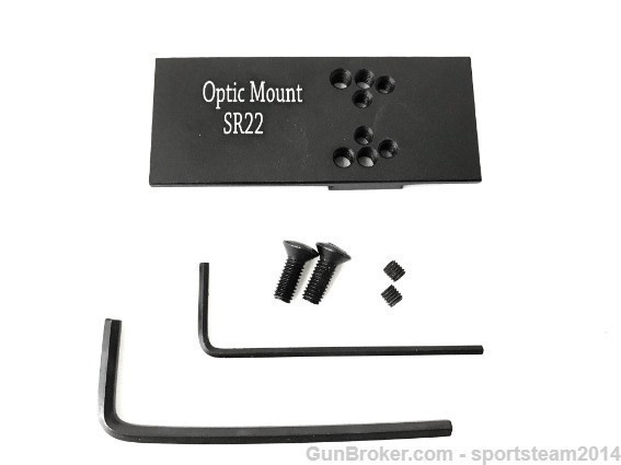 ADE RD3-006B GREEN Dot Sight + Ruger SR22 Pistol mount-img-2