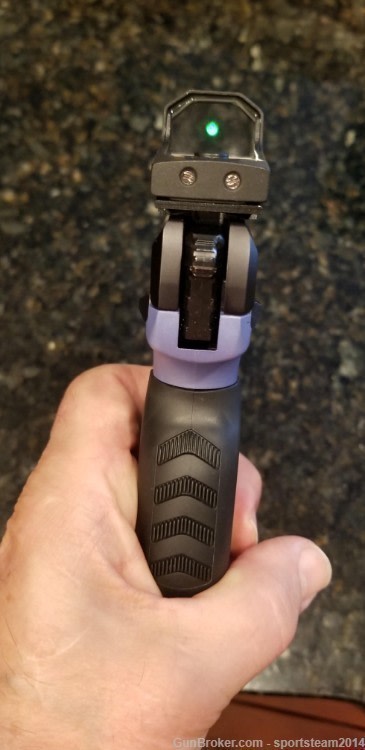 ADE RD3-006B GREEN Dot Sight + Ruger SR22 Pistol mount-img-3