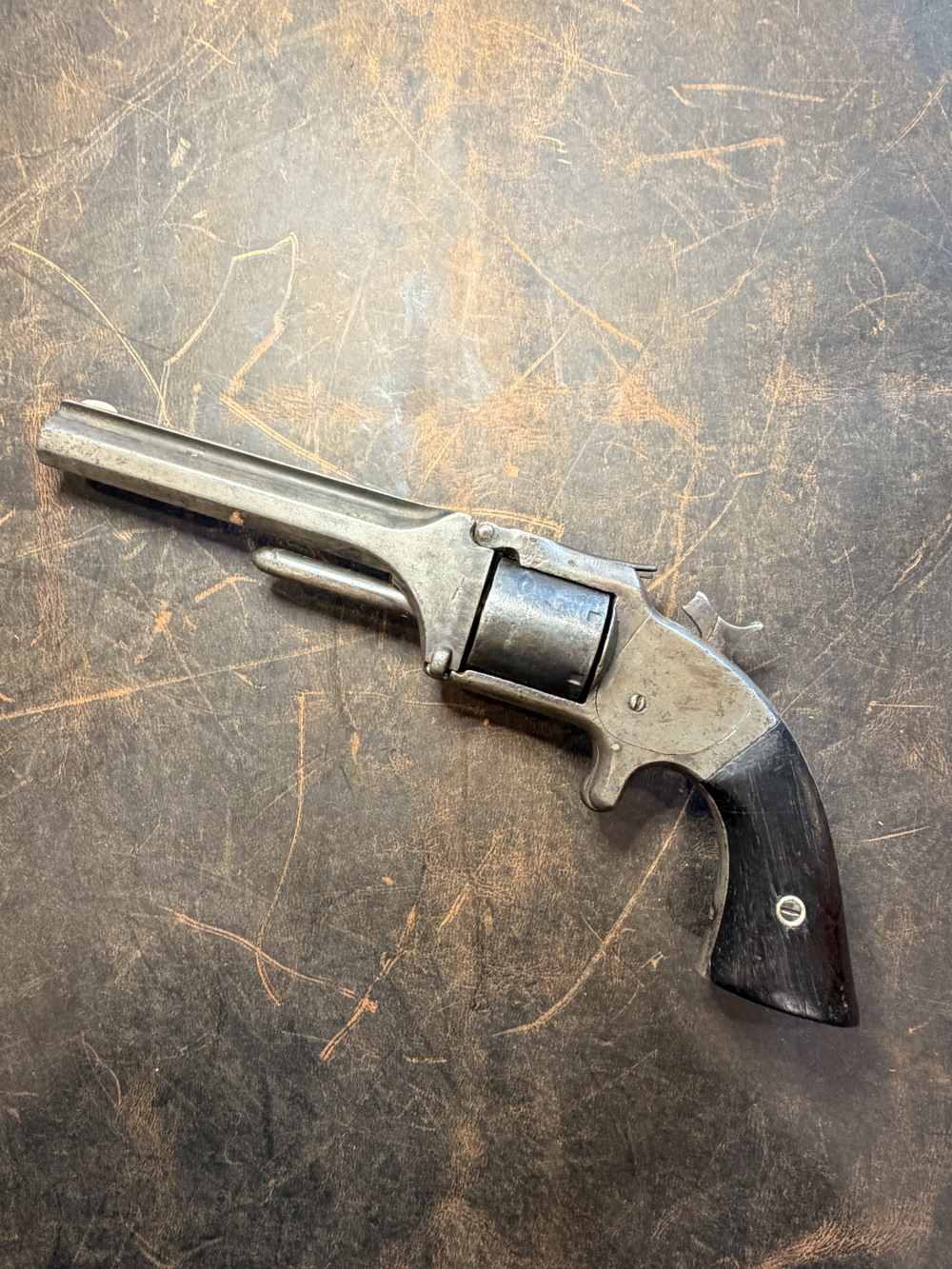 Smith & Wesson No 2 "Old Army" Revolver - early model -img-5
