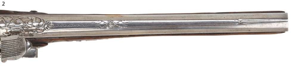 Phenomenal Pair of Antique Lazarino Marked Italian Flintlock Horse Pistols-img-19