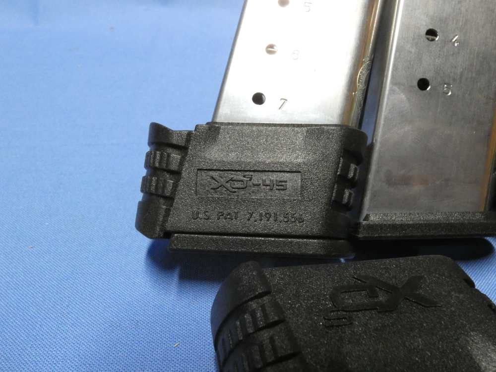 3-S/A SPRINGFIELD ARMORY XD-45 MAGAZINES W/EXTENSIONS-img-1