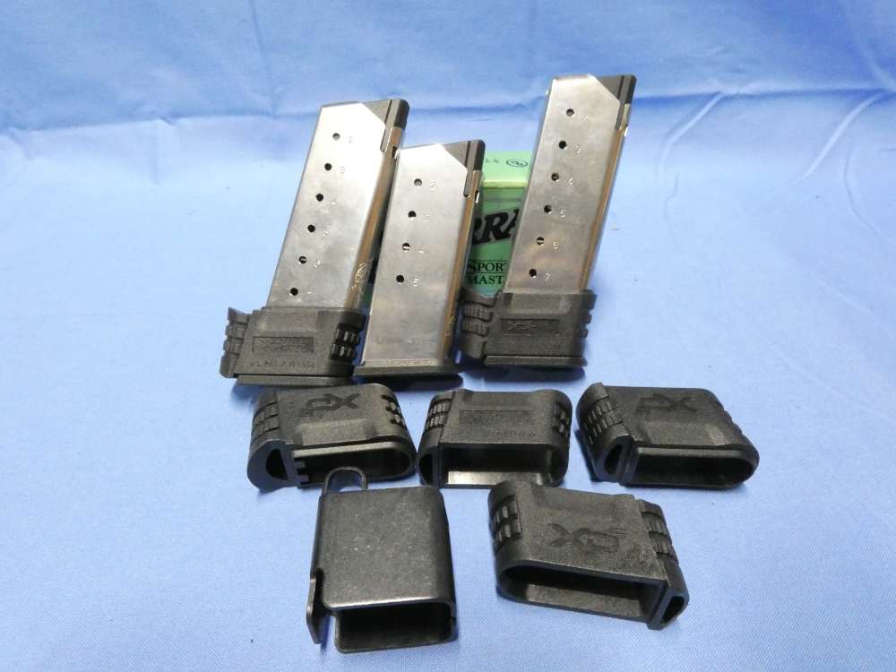 3-S/A SPRINGFIELD ARMORY XD-45 MAGAZINES W/EXTENSIONS-img-0