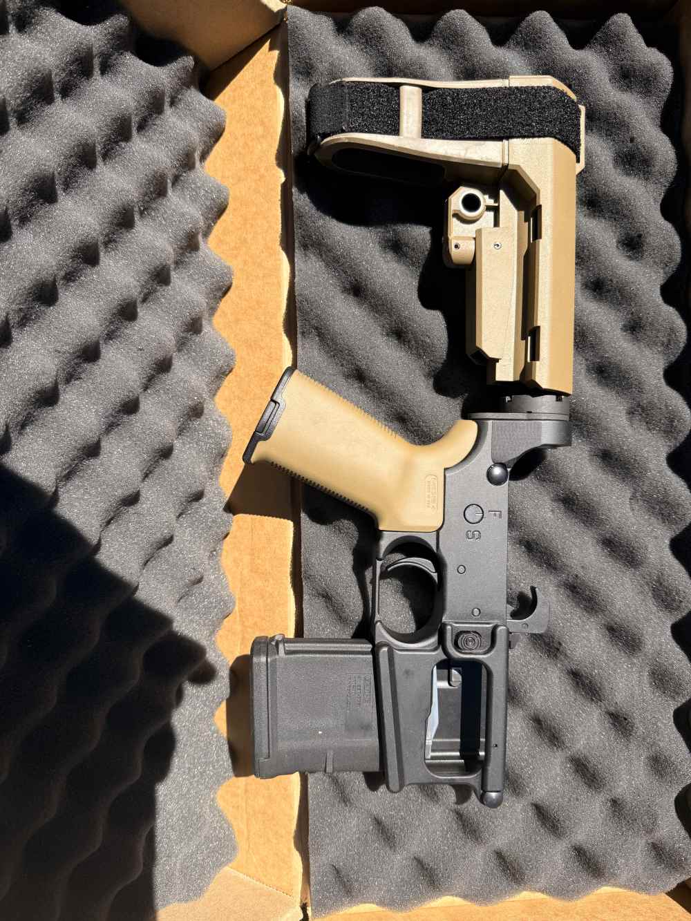 NY compliant AR-15 Pistol lower (complete)-img-3