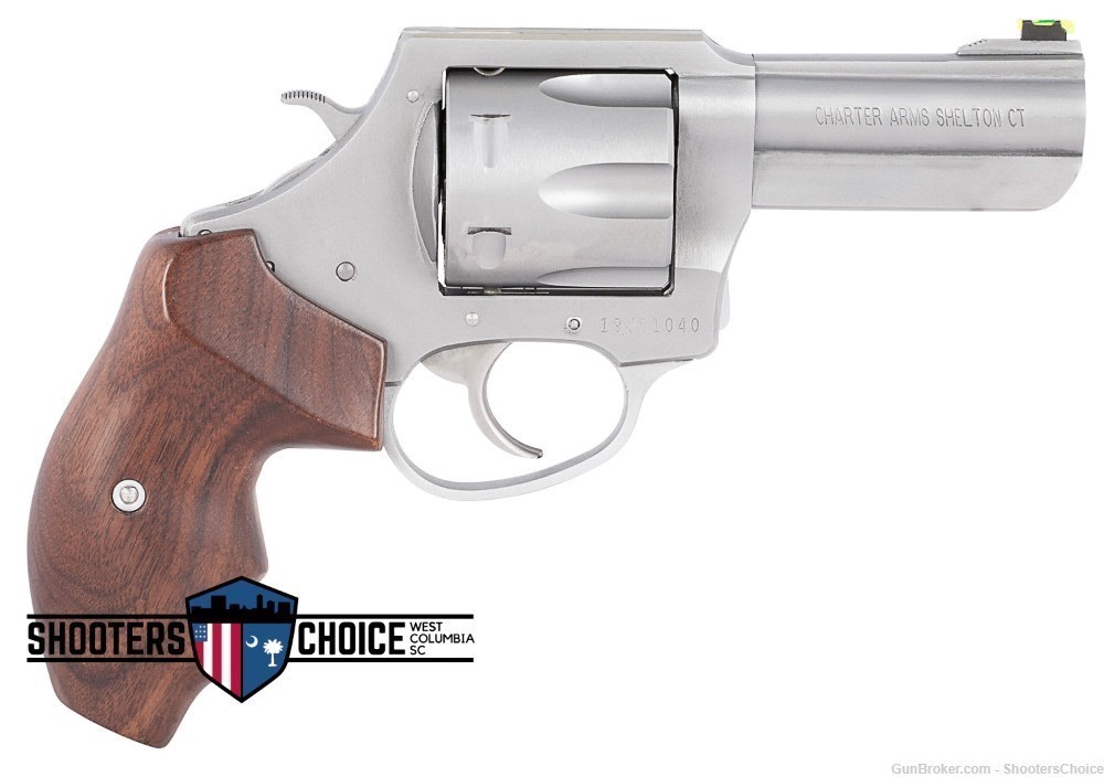 Charter Arms Professional V 357 Mag 3" Stainless 73526-img-0