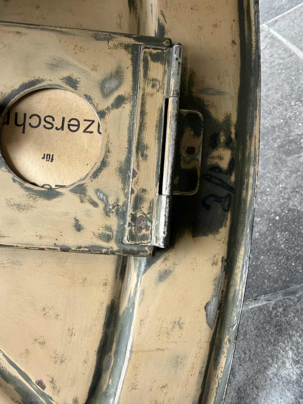 WWII German Panzerschreck Rocket Launcher w/ Shield Sling & Markings-img-17